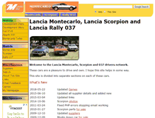 Tablet Screenshot of lanciamontecarlo.net